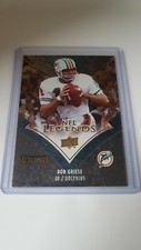 2008 UD Icons Nfl Legends of 💥Bob Griese💥card LEG4   391/999   Mint!!!!!!