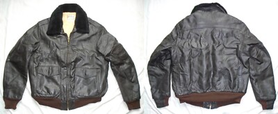 【Vintage】70s LL bean レーサージャケット Vintage 70s LL Bean Flight Bomber G-1 Jacket Goatskin Leather