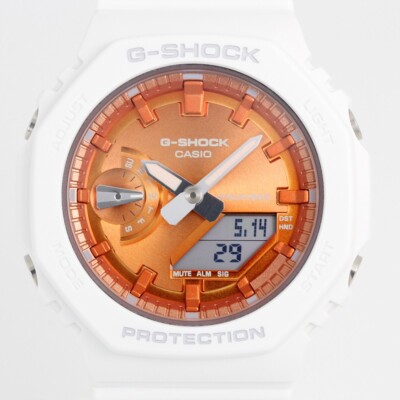 CASIO G-SHOCK GMA-S2100WS-7A GMA-S2100 GMA Quartz White | eBay
