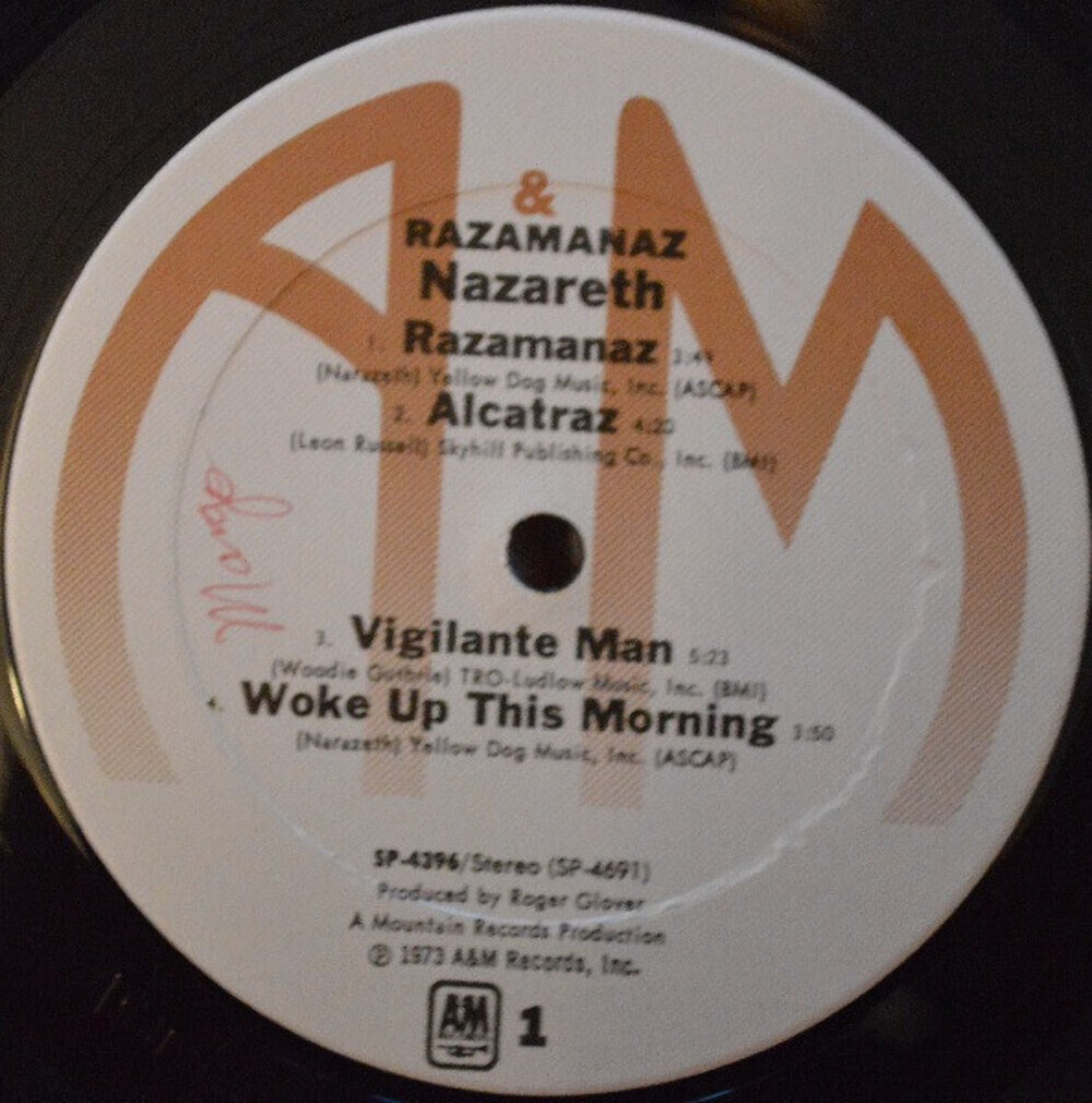 【LP】NAZARETH - Razamanaz Nazareth – Razamanaz – Vinyl (LP, Album + 2 more), 1982
