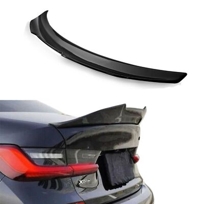 Spoiler passend für BMW 3er G20 Limo, PSM, Heckflügel, Schwarz Glanz Gigant Desi
