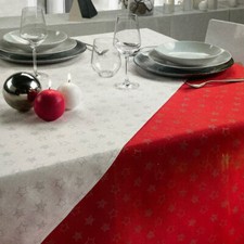 COMET - Tovaglia natalizia cucina 8 - 12 - 18 persone stelle Natale Vallesusa