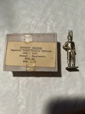 Empress Dragoon French Imperial Guard OFFICER Napoleonic Lead Solider 1/32 54mm