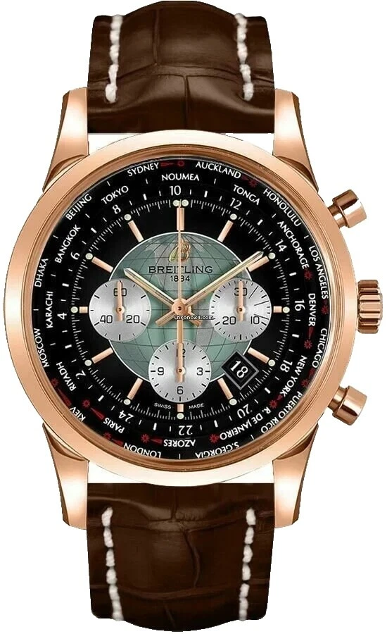 Breitling Transocean Mechanical Automatic Wristwatches
