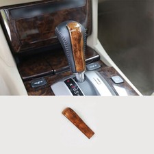 Fit For Honda Accord 2008-2013 Wood Grain Console Gear Shift Knob Cover Trim 1pc