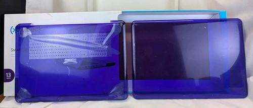 13" Mac Pro Purple Smart Shell. Laptop Protective Cover - Afbeelding 3 van 12