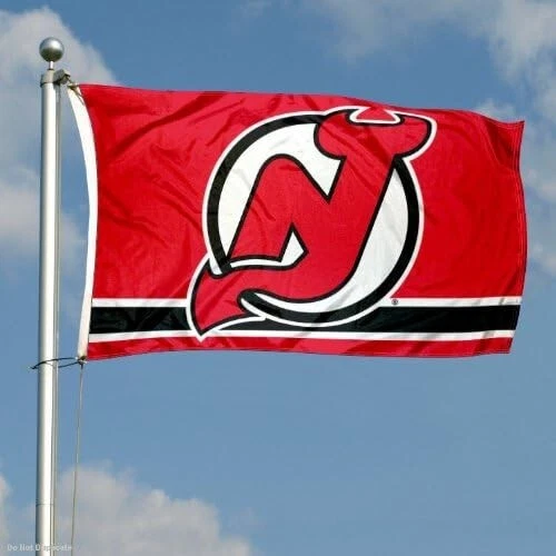 New Jersey Devils 3x5 ft Flag Banner NHL Hockey Free Shipping - Image 3 of 4