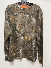 Real Tree Thermal Camouflage Long Sleeve Shirt Mens Size M NEW without tags