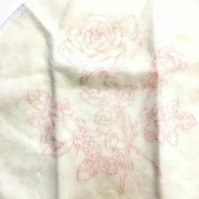 Tri Chem Liquid Embroidery Kit Ready To Paint Set Toilet Lid Cover Tank Rose New