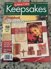 Creating Keepsakes Scrapbook Dec 2001/ Jan 2002 Issue Magazine
