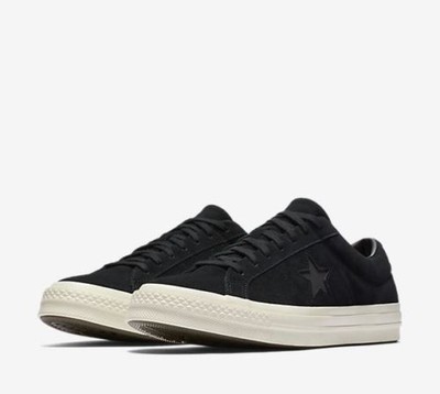 converse one star all black