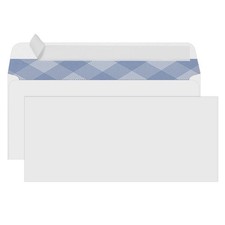  10 Security Self-Seal Envelopes, Windowless Business Mailing Envelopes, Secu...