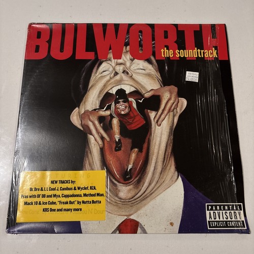 Bulworth: The Soundtrack (1998) 2x LP Vinyl, Shrink Hype Sticker VG+/VG+