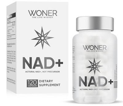 NAD+ Supplement, NAD+ 500mg with TMG 7250mg - 120 Capsules