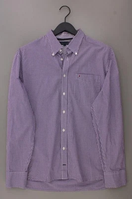 Tommy Hilfiger Karohemd Classic Hemd für Herren Gr. 54, XL kariert Langarm lila - Bild 1 von 4