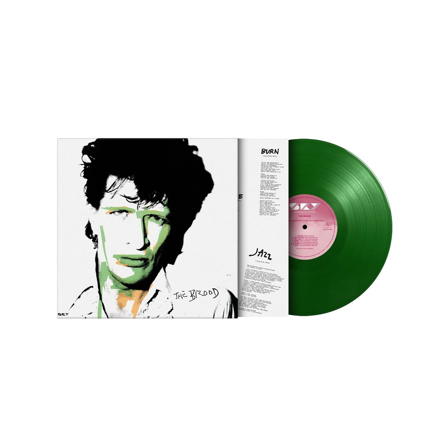 HERMAN BROOD - The Brood 2024 DUtch 180g Green Vinyl LP New