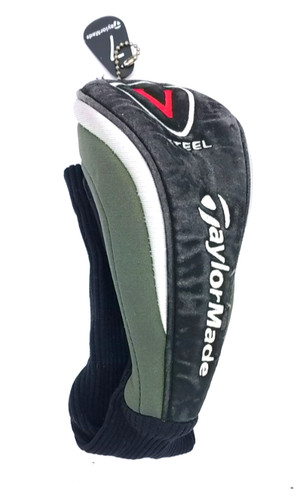 TaylorMade V Steel Fairway Headcover Preowned Condition FAIR/POOR