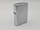 VINTAGE 1996 ZIPPO LIGHTER FULL SIZE BRUSHED CHROME UNTESTED AS IS POCKET 1996 — photo 2