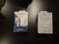 2 Safety First Outlet Cover w/4ft Cord Shortener