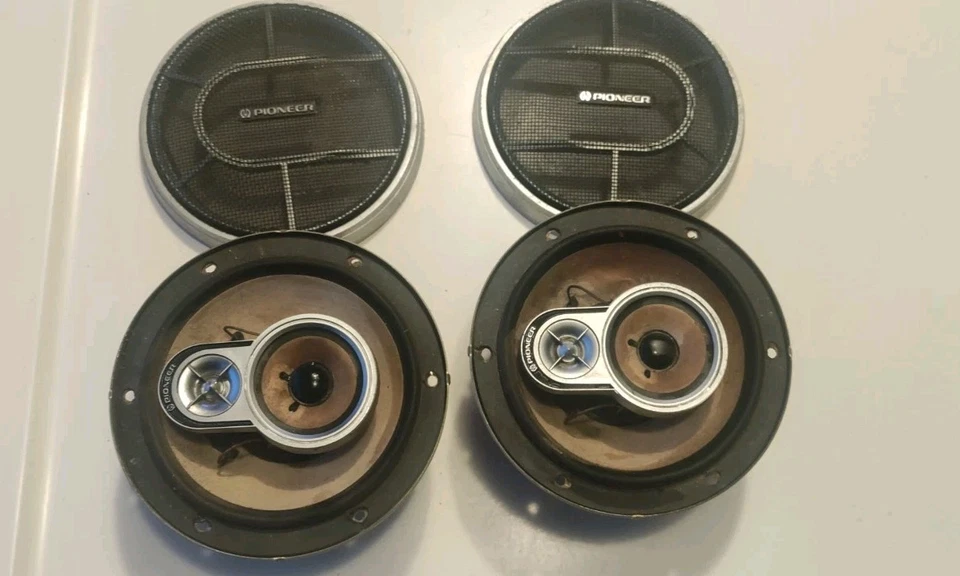 Pioneer TS168  Haut-Parleurs Vintage Très Bon État D Origine  - Photo 2/4