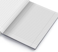 Liniertes Notizbuch A4 156 Seiten Softcover Mit Register Und