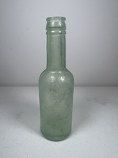 Vintage Lea Perrins Worcestershire Sauce Aqua/Green Glass Bottle