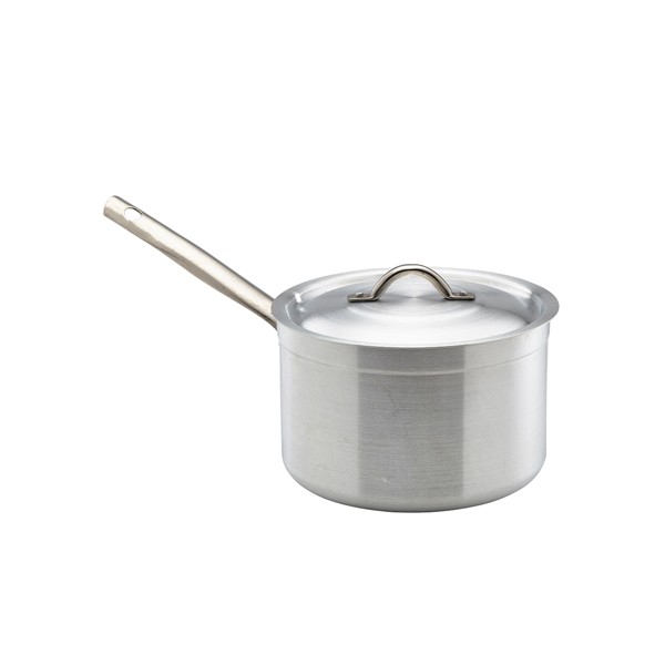 Sauce Pan Aluminium Home Bar Food PresentationSauce pan With Lid 5.5 L