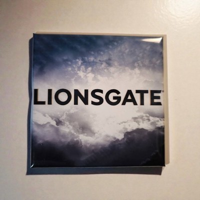 Lionsgate Filmstudio Logo   Moderner Hollywood Klassiker Kühlschrankmagnet
