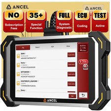 All System OBD2 Scanner Diagnostic Tool Bidirectional Coding LifetimeFree Update