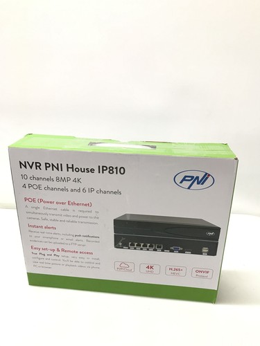 PNI House IP810 avec 10 canaux 4K 8MP, 4 canaux POE - Photo 7/7