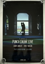 Punch Drunk Love  Original DS Movie Poster 27x40 D/S 2002 Adam Sander Very Nice