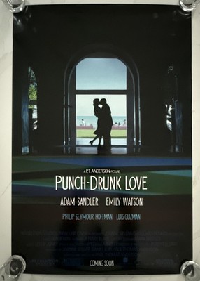 Punch Drunk Love  Original DS Movie Poster 27x40 D/S 2002 Adam Sander Excellent