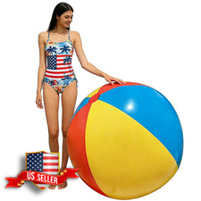Giant Inflatable Beach Ball for Adults Summer Party Festival Decor
