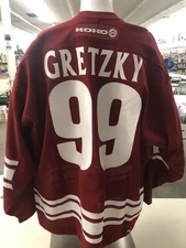 AUTHENTIC  WAYNE GRETZKY Phoenix Coyotes 56 JERSEY CCM KOHO  CENTER ICE Rare