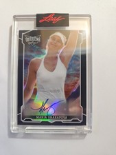 Maria Sharapova Tennis Cards, Rookie Cards and Autographed Memorabilia Guide 10