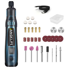 JANGKLIFE Kit Di Utensili Rotanti a Batteria USB Penna per Incisione Del Legno F