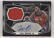 2018-19 Panini Obsidian Rookie Jersey Prizm 64/75 Troy Brown Jr #RJ-TBJ Auto n1u