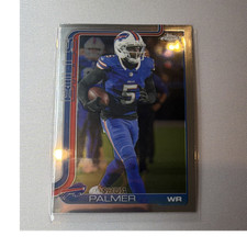 2024 Topps Chrome Joshua Palmer Buffalo Bills #31 Base Set Football Card