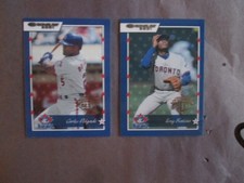 2 2001 DONRUSS BASEBALL'S BEST GOLD CARDS TORONTO BLUE JAYS DELGADO BATISTA