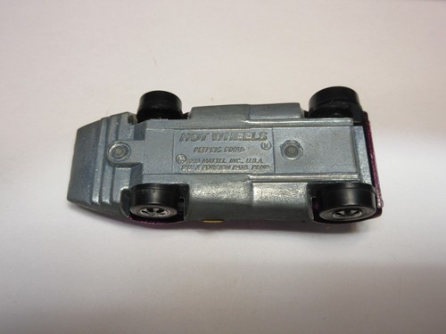 Hot Wheels 1970 PEEPING BOMB Magenta w/stickers Peeping Headlamps Nice Free Shpg - Picture 11 of 12
