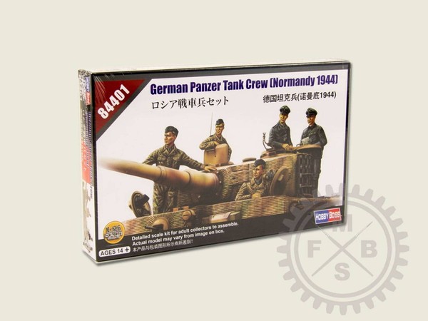 German Panzer Tank Crew (Normandy 1944) / 1:35 - Hobby Boss - 84401-image