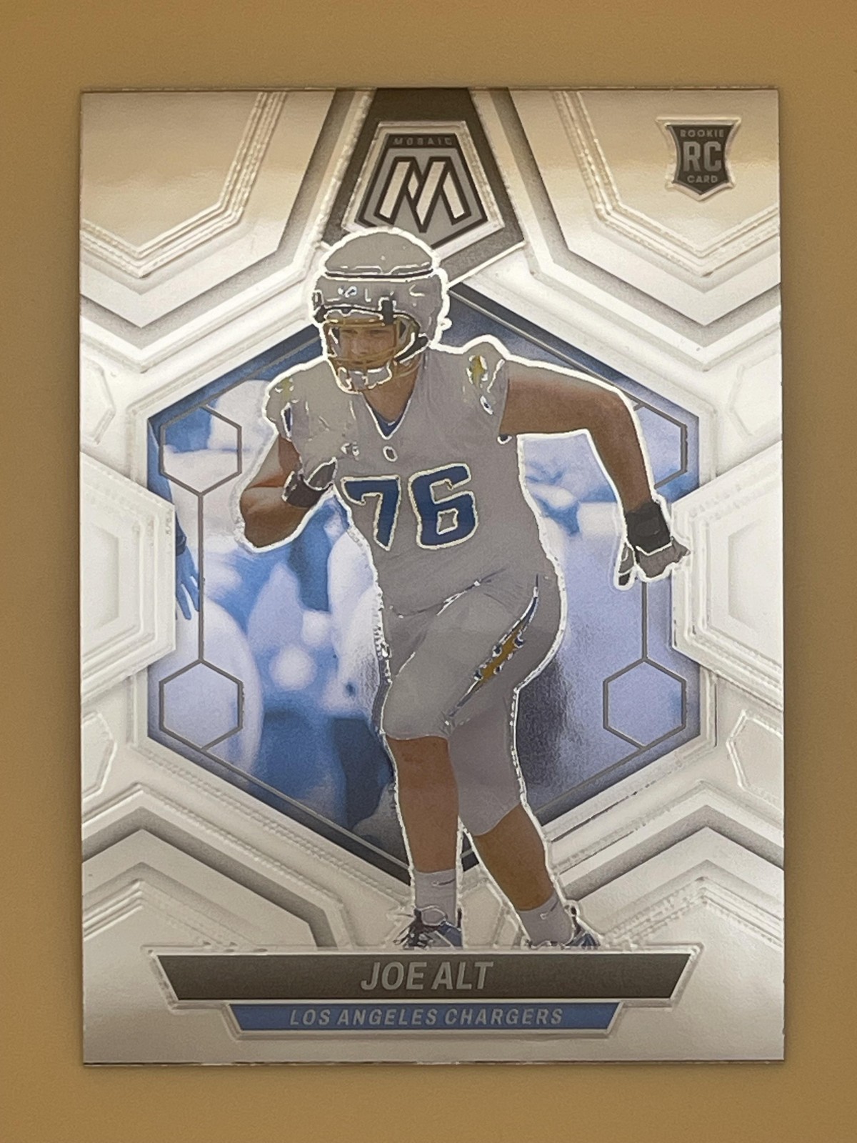 Joe Alt 2024 Panini Mosaic #305 RC Rookie Los Angeles Chargers
