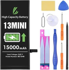 Battery for iPhone 13 Mini 15000 mAh High Capacity Replacement Battery