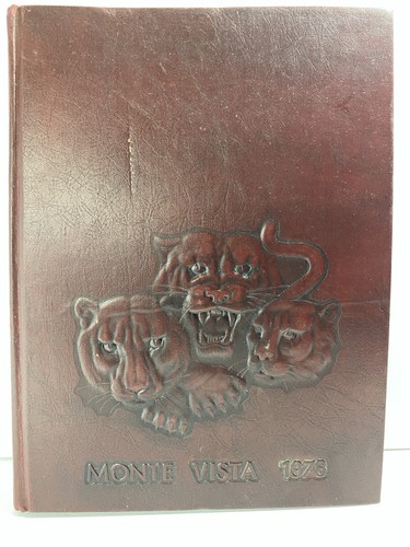1987 Monte Vista High School Yearbook San Diego Fair Condition No Writing Musty