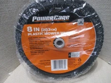 Powercare 8 in. x 1.75 in. Universal Plastic Wheel for Lawn Mowers NEW