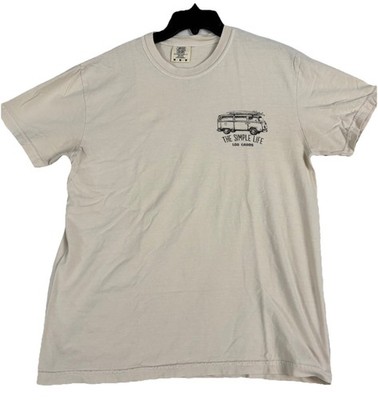 Comfort Colors The Simple Life Los Cabos Retro Camper Van Surf Tee Medium