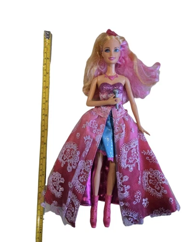 Barbie Princess & The Popstar Tori Doll Transforming Hair, Dress and she sings! - Picture 3 of 3