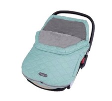 JJ Cole Bundle Me Winter Toddler Car Seat Cover  Bunting Bag Ocean blue 1-3yrs