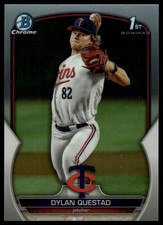 2023 Bowman Draft #BDC-25 Dylan Questad Chrome Refractor
