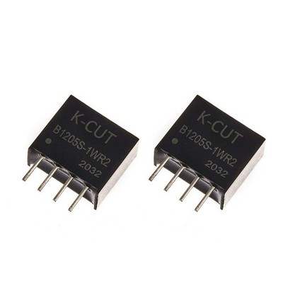 2pcs B1205S-1WR2 B1205S DC/DC Converter Input 12V Output 5V Isolation Power S...